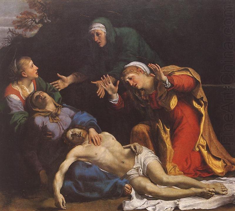 CARRACCI, Annibale Lamentation of Christ df china oil painting image
